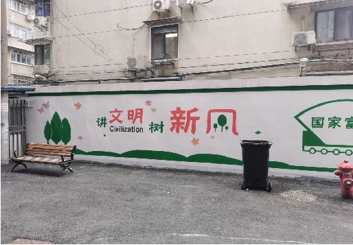中方社区墙绘